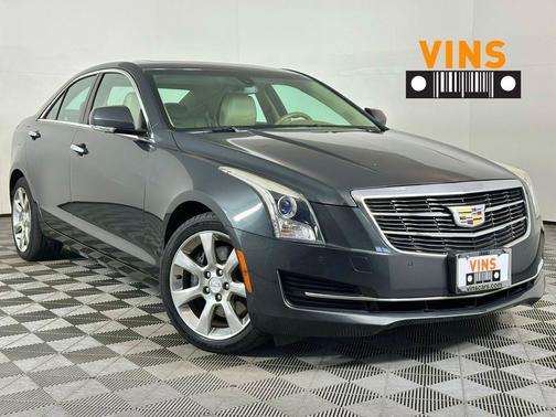 Phantom Gray Metallic 2016 Cadillac ATS 2.0L Turbo Luxury