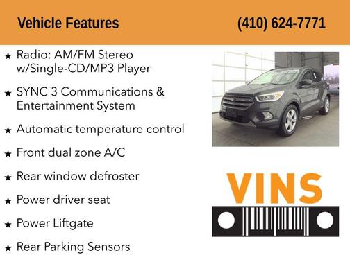 Magnetic Metallic 2018 Ford Escape SEL