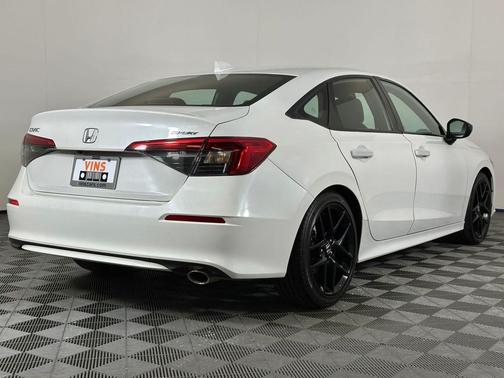 Platinum White Pearl 2023 Honda Civic Sport