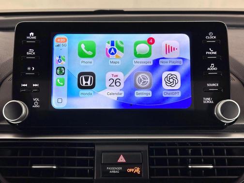 Crystal Black Pearl 2022 Honda Accord Sport 2.0T