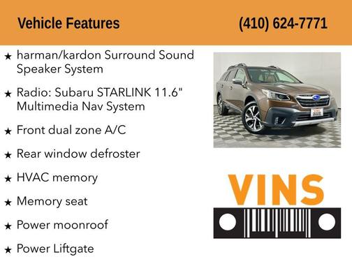 2020 Subaru Outback Touring