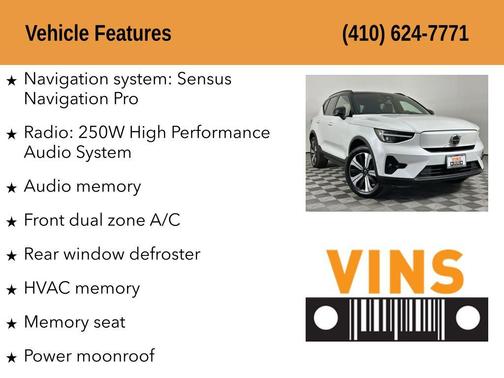 2023 Volvo XC40 Recharge Pure Electric Twin Plus