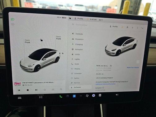 Pearl White Multi-Coat 2020 Tesla Model 3 Long Range