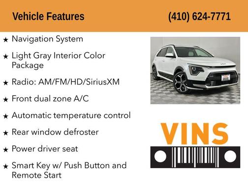 Snow White Pearl 2023 Kia Niro Touring