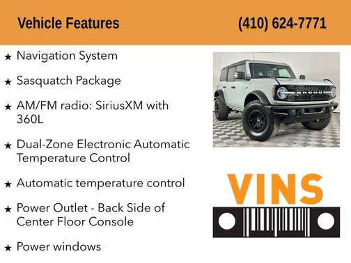 2022 Ford Bronco Wildtrak