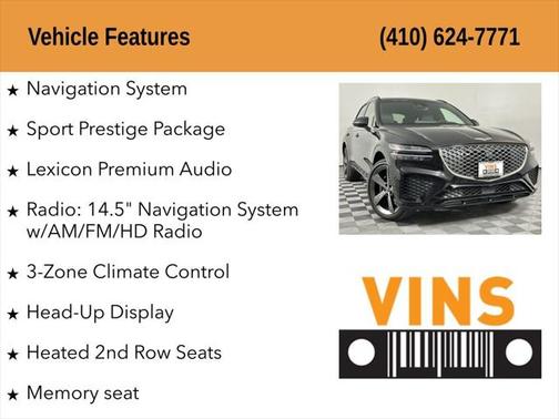2024 Genesis GV70 3.5T AWD Sport