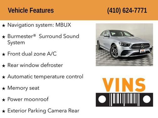 2022 Mercedes-Benz E-Class 4MATIC