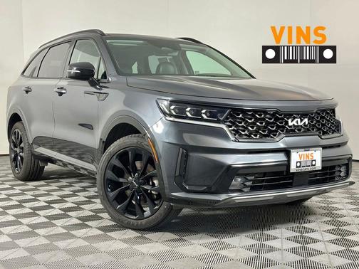 Gravity Gray 2022 Kia Sorento SX