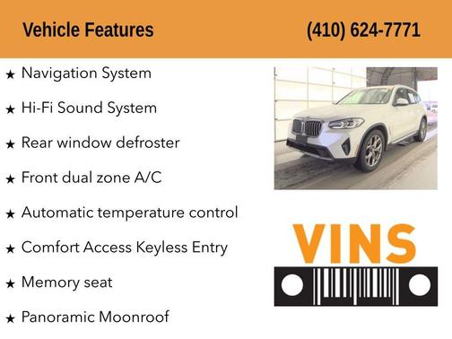 2022 BMW X3 xDrive30i