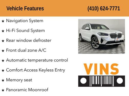 2022 BMW X3 xDrive30i