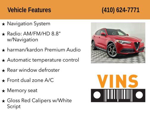 Alfa Rosso 2022 Alfa Romeo Stelvio Ti