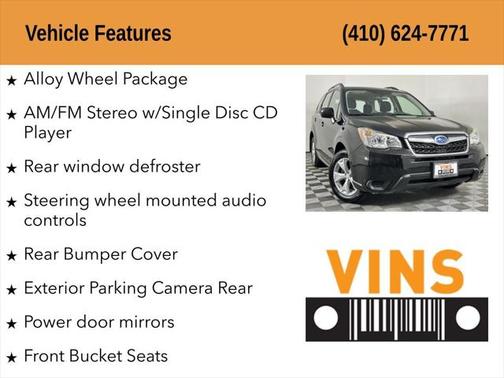 2015 Subaru Forester 2.5i
