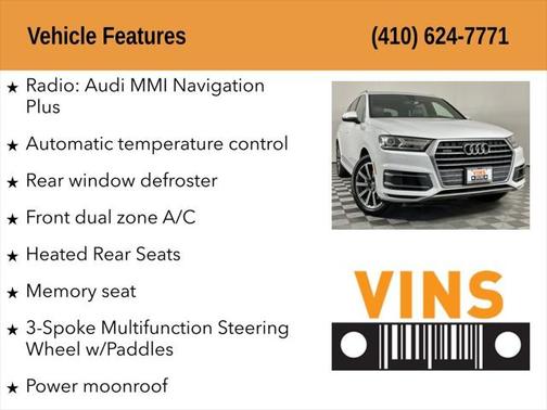2019 Audi Q7 45 Premium