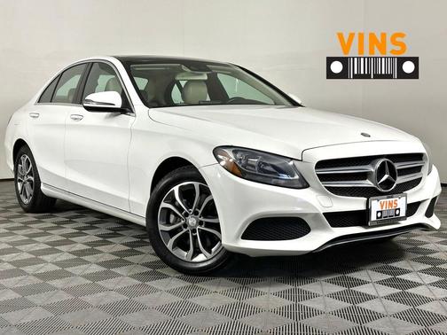 Polar White 2017 Mercedes-Benz C-Class C 300 4MATIC