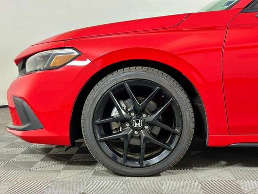 Rallye Red 2025 Honda Civic Sport