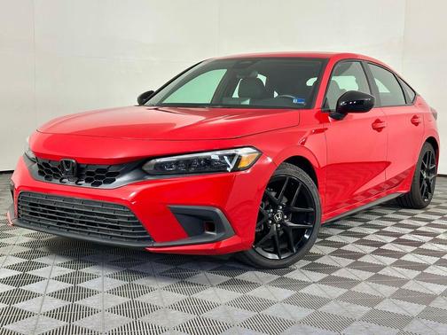 Rallye Red 2025 Honda Civic Sport