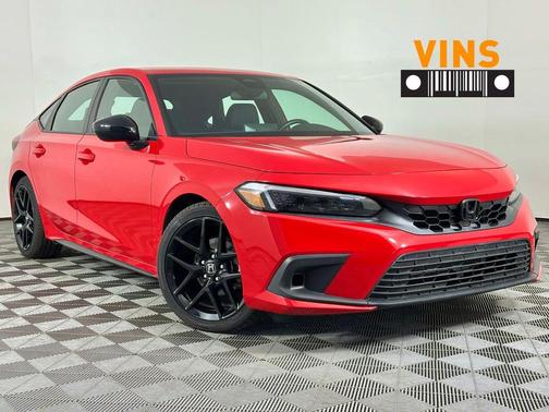 Rallye Red 2025 Honda Civic Sport
