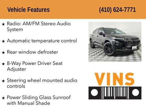 Mosaic Black Metallic 2025 Chevrolet Trax FWD ACTIV