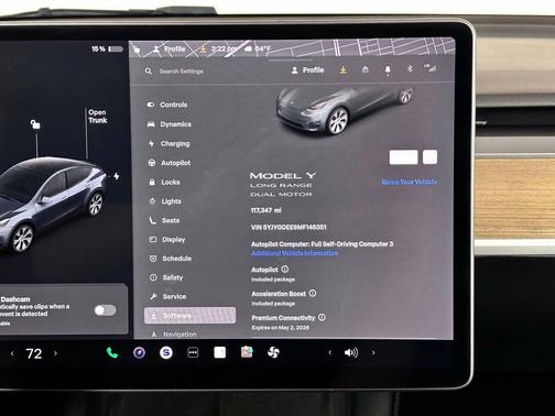 Midnight Silver Metallic 2021 Tesla Model Y Long Range Dual Motor All-Wheel Drive