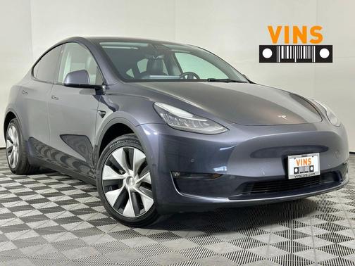 Midnight Silver Metallic 2021 Tesla Model Y Long Range Dual Motor All-Wheel Drive