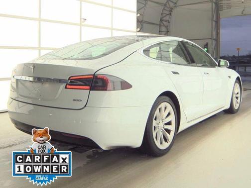 Solid White 2016 Tesla Model S 75D