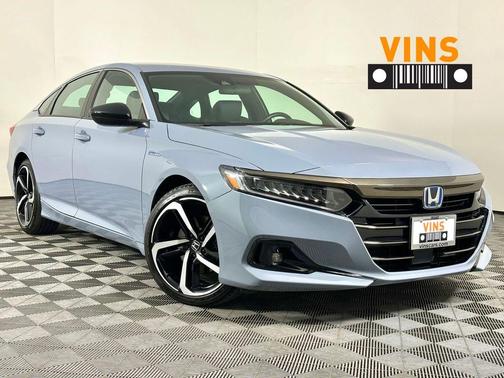 Sonic Gray Pearl 2022 Honda Accord Hybrid Sport