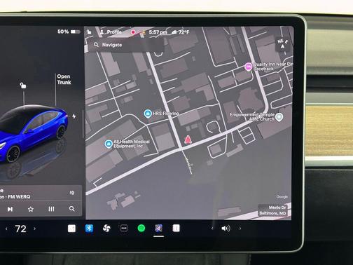 Deep Blue Metallic 2023 Tesla Model 3 Performance