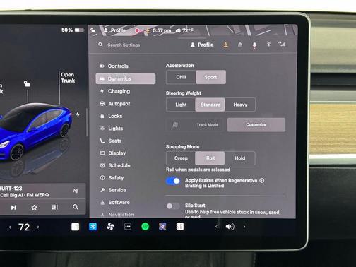 Deep Blue Metallic 2023 Tesla Model 3 Performance