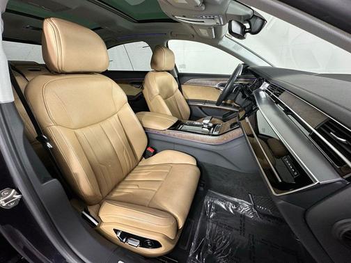 Moonlight Blue Metallic 2021 Audi A8 L 55