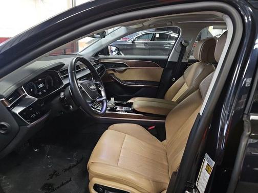 Moonlight Blue 2021 Audi A8 L 55