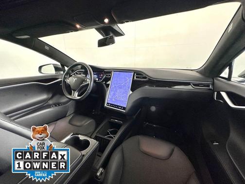 Solid Black 2016 Tesla Model S 75D