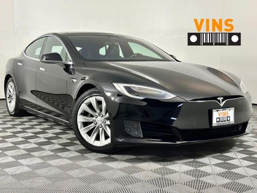 Solid Black 2016 Tesla Model S 75D