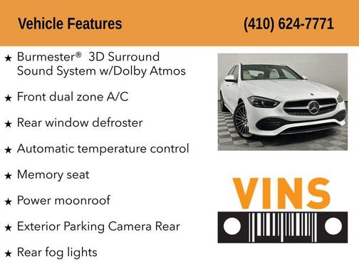 2023 Mercedes-Benz C-Class 4MATIC Sedan