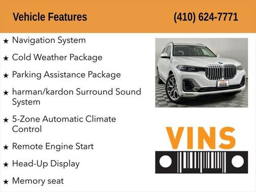2019 BMW X7 xDrive40i