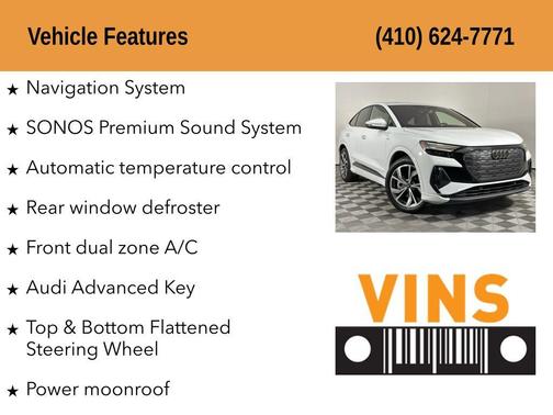 2024 Audi Q4 e-tron Sportback Prestige 55 quattro