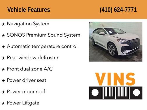 2024 Audi Q4 e-tron Sportback Prestige 55 quattro