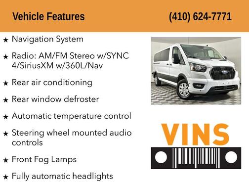 2024 Ford Transit-350 XLT