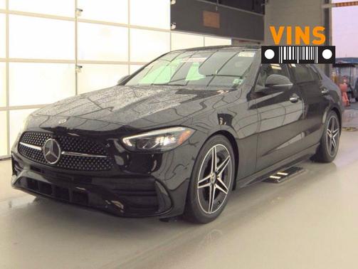 Black 2023 Mercedes-Benz C-Class C 300 4MATIC