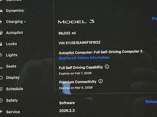 2022 Tesla Model 3 Standard Range