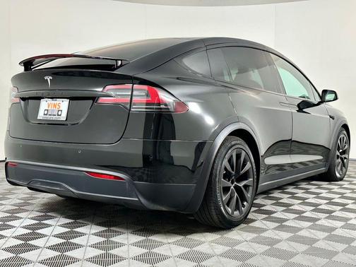 Solid Black 2021 Tesla Model X Long Range Dual Motor All-Wheel Drive