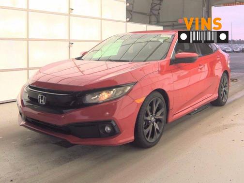 Rallye Red 2020 Honda Civic Sport