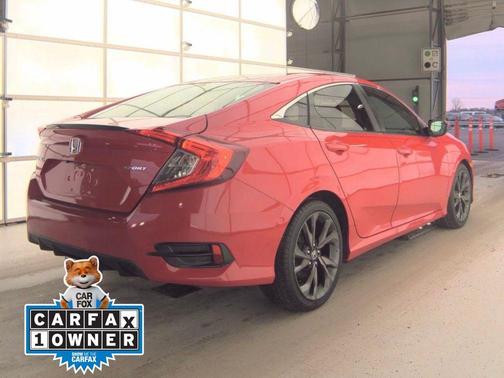 Rallye Red 2020 Honda Civic Sport