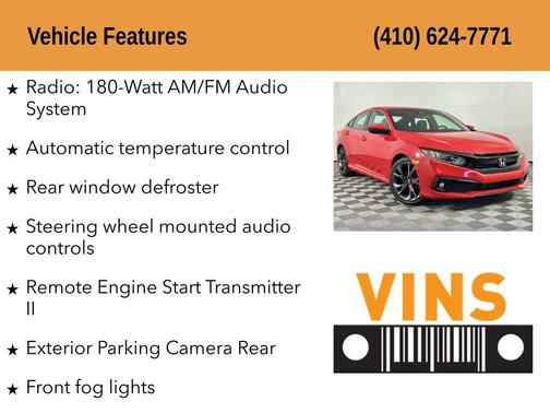 2020 Honda Civic Sport