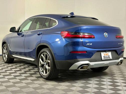 Phytonic Blue Metallic 2023 BMW X4 xDrive30i