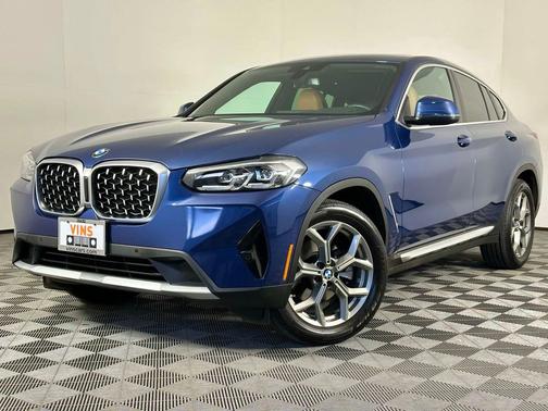 Phytonic Blue Metallic 2023 BMW X4 xDrive30i