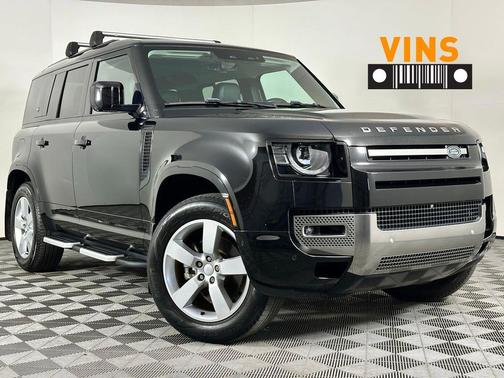 Santorini Black Metallic 2023 Land Rover Defender 110 S