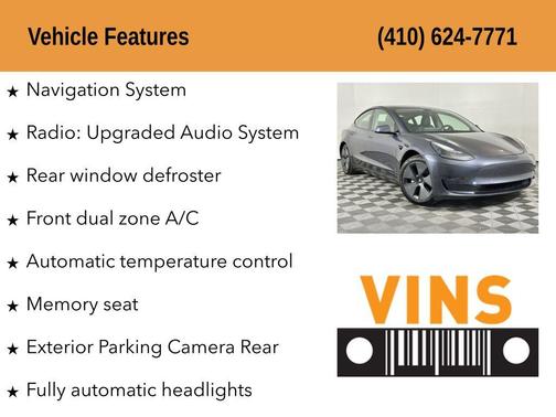 Midnight Silver Metallic 2021 Tesla Model 3 Standard Range Plus