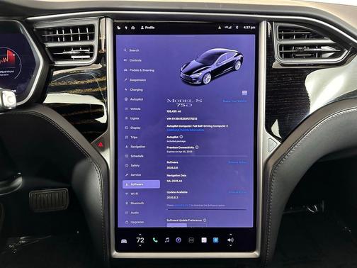 Solid Black 2018 Tesla Model S 75D