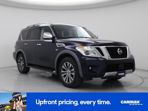 Blue 2018 Nissan Armada SL