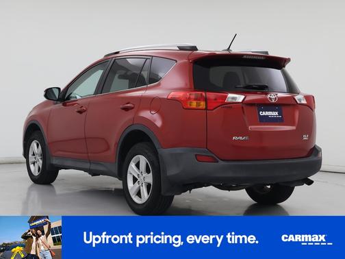 Red 2014 Toyota RAV4 XLE